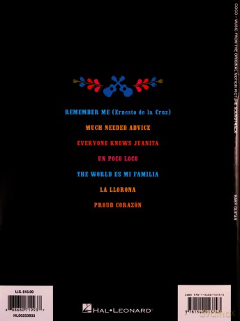 Coco - Disney Pixar for Easy Guitar: Music from the Original Motion Picture Soundtrack - Robert Lopez [KSIĄŻKA]