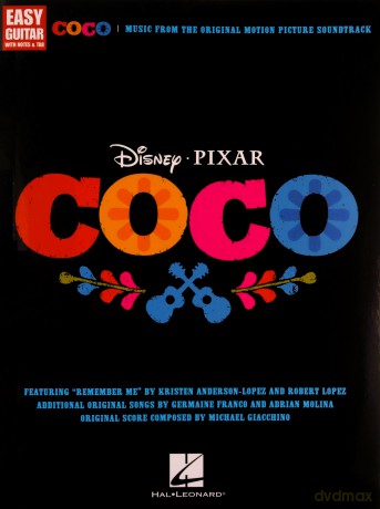Coco - Disney Pixar for Easy Guitar: Music from the Original Motion Picture Soundtrack - Robert Lopez [KSIĄŻKA]