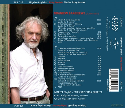 Kwartet Śląski: Bargielski: String Quartets [2CD]