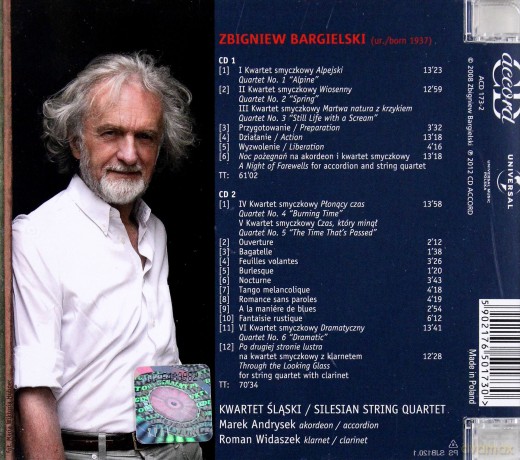 Kwartet Śląski: Bargielski: String Quartets [2CD]