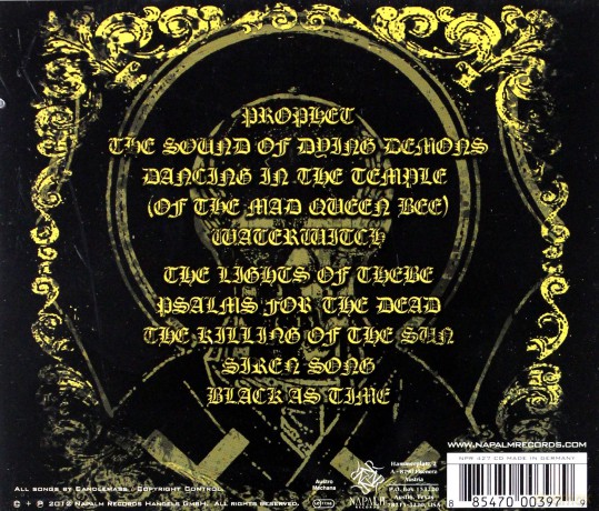 Candlemass: Psalms For The Dead [CD]