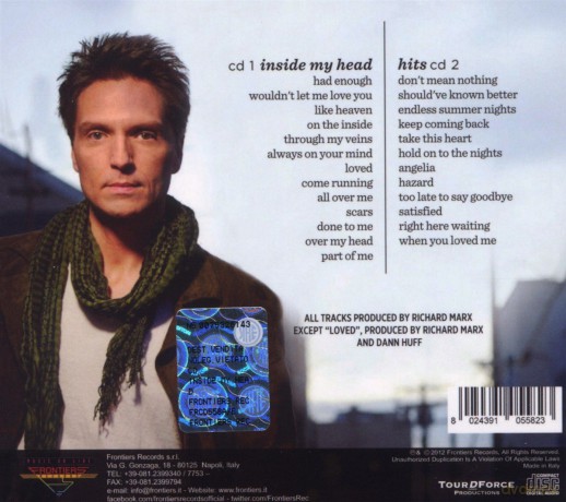 Richard Marx: Inside My Head (digipack) [2CD]
