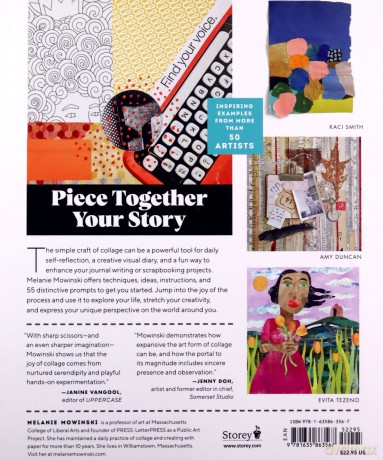 Collage Your Life: Techniques, Prompts, and Inspiration for Creative Self-Expression and Visual Storytelling - Melanie Mowinski [KSIĄŻKA]