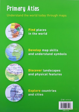 Collins Primary Atlas (Collins School Atlases) - Collins Maps [KSIĄŻKA]