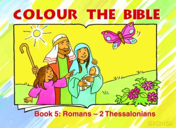 Colour the Bible Book 5: Romans - Thessalonians (Bible Art) - Carine MacKenzie [KSIĄŻKA]