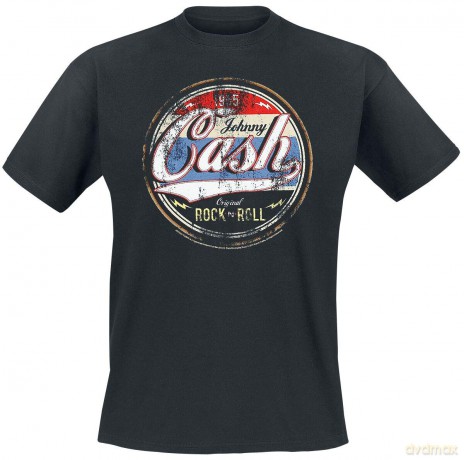 Johnny Cash: Original Rock'n'roll, Black (L), Men's [T-SHIRT]