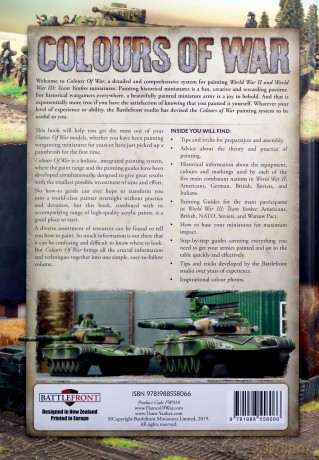 Colours of War Painting Guide - James Brown [KSIĄŻKA]
