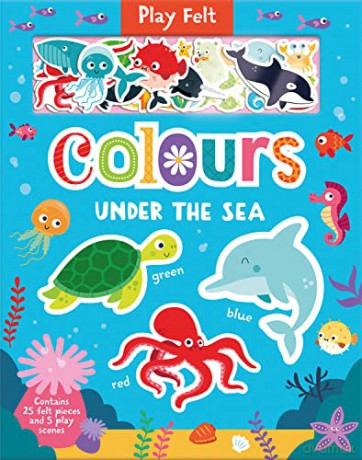 Colours Under the Sea (Soft Felt Play Books) - Imagine That [KSIĄŻKA]