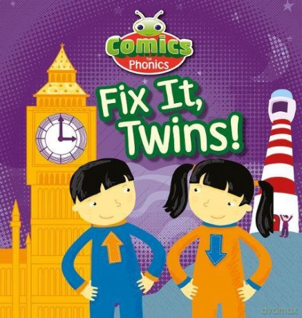 COMICS FOR PHONICS FIX IT TWINS RED B SE (BUG CLUB) - Mrs Janice Pimm [KSIĄŻKA]