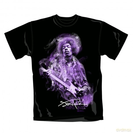 Jimi Hendrix: Purple Haze, Black (XL), Men's [T-SHIRT]