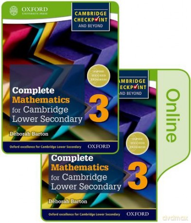 Complete Mathematics for Cambridge Lower Secondary Book 3: Print and Online Student Book (Cie Checkpoint) - Deborah Barton [KSIĄŻKA]