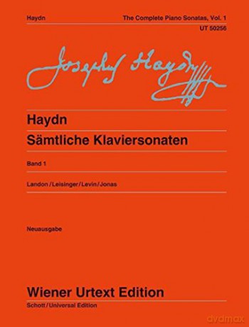 Complete Piano Sonatas Volume 1Edited from the sources by Christa Landon and revised by Ulrich Leisingerpiano - JosephLandon Christa(E) Haydn [KSIĄŻKA]