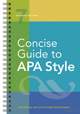 Concise Guide to APA Style: 7th Edition (Official) - American Psychological Association [KSIĄŻKA]