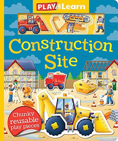 Construction Site (Play and Learn) - Imagine That [KSIĄŻKA]