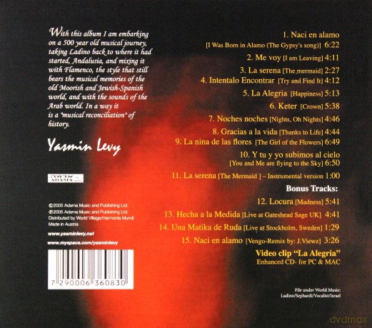 Yasmin Levy: La Juderia [CD]