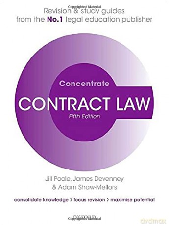 Contract Law Concentrate: Law Revision and Study Guide - Jill Poole [KSIĄŻKA]