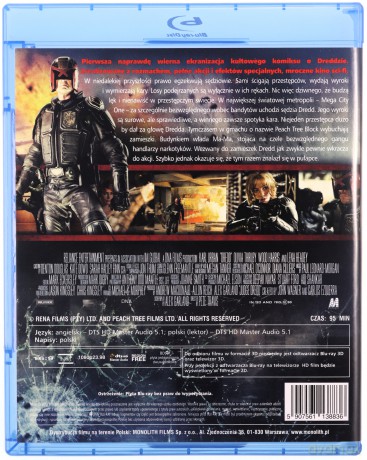 Sędzia Dredd (2012) [Blu-Ray 3D]