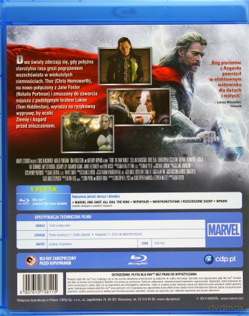 Thor: Mroczny świat [Blu-Ray]
