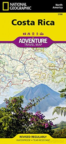 Costa Rica Adv. Ng: Travel Maps International Adventure Map (National Geographic Adventure Map) - National Geographic Maps [KSIĄŻKA]