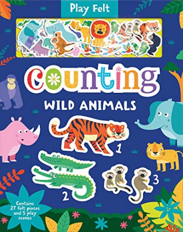 Counting Wild Animals (Soft Felt Play Books) - Imagine That [KSIĄŻKA]