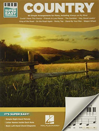 Country - Super Easy Songbook - Piano or Keyboard [KSIĄŻKA]