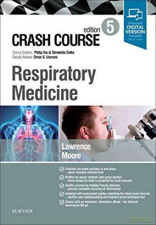 Crash Course Respiratory Medicine, 5e - Hannah Lawrence [KSIĄŻKA]