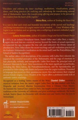 Crazy Wisdom of the Yogini: Teachings of the Kashmiri Mahamudra Tradition - Daniel Odier [KSIĄŻKA]