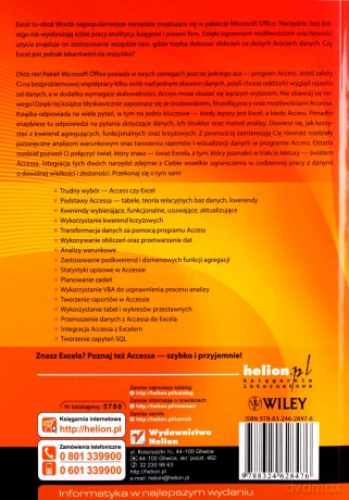 Microsoft Access. Przewodnik dla użytkowników Excela [KSIĄŻKA]