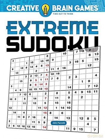 Creative Brain Games Extreme Sudoku - John Pazzelli [KSIĄŻKA]