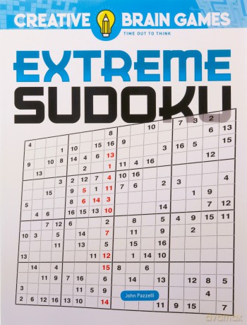 Creative Brain Games Extreme Sudoku - John Pazzelli [KSIĄŻKA]
