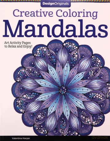 Creative Coloring Mandalas: Art Activity Pages to Relax and Enjoy! (Design Originals): 5508 (Creative Coloring Book) - Valentina Harper [KSIĄŻKA]