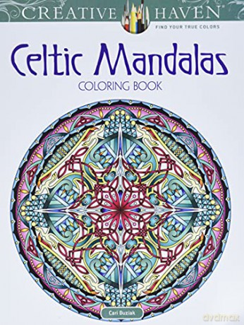 Creative Haven Celtic Mandalas Coloring Book - Cari Buziak [KSIĄŻKA]