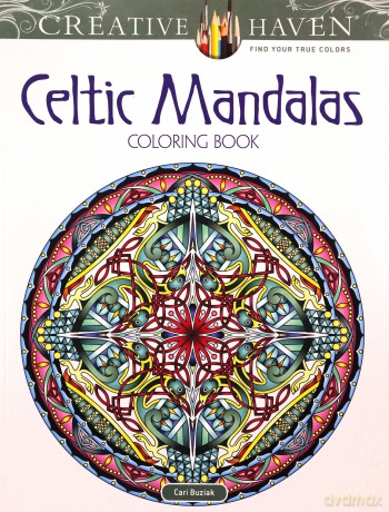 Creative Haven Celtic Mandalas Coloring Book - Cari Buziak [KSIĄŻKA]