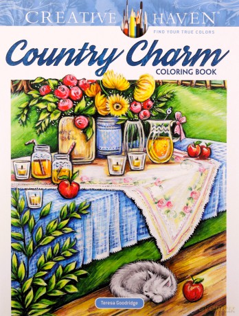 Creative Haven Country Charm Coloring Book - Teresa Goodridge [KSIĄŻKA]