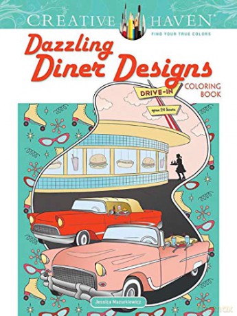 Creative Haven Dazzling Diner Designs - Jessica Mazurkiewicz [KSIĄŻKA]