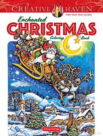 Creative Haven Enchanted Christmas Coloring Book - Teresa Goodridge [KSIĄŻKA]