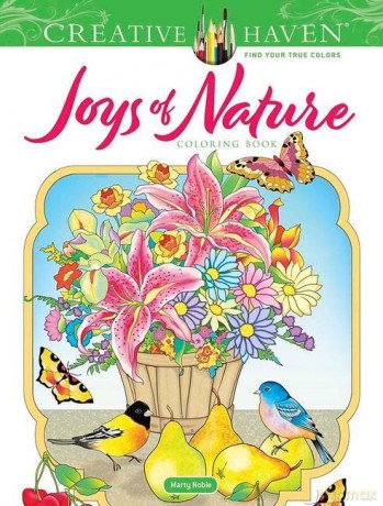 Creative Haven Joys of Nature Coloring Book - Marty Noble [KSIĄŻKA]