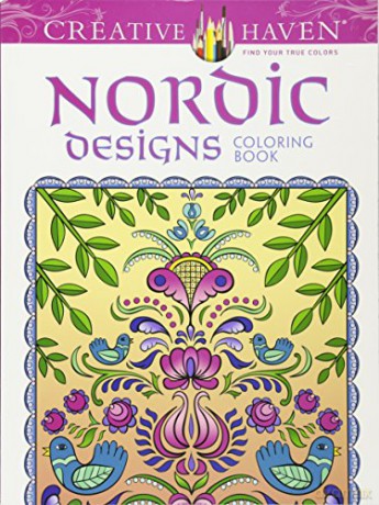 Creative Haven Nordic Designs Collection Coloring Book - Dover [KSIĄŻKA]