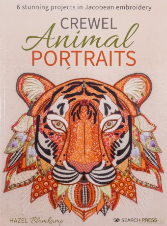 Crewel Animal Portraits: 6 stunning projects in Jacobean embroidery - Hazel Blomkamp [KSIĄŻKA]