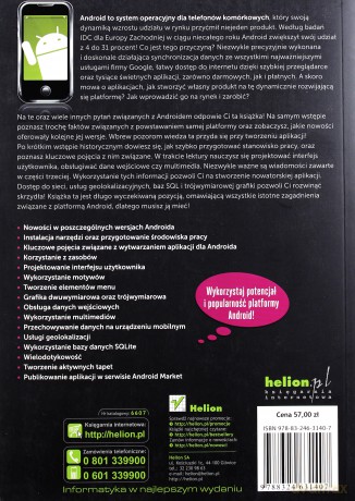 Hello, Android. Programowanie na platformę Google dla urządzeń mobilnych. Wydanie III [KSIĄŻKA]