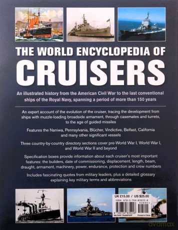 Cruisers, The World Enyclopedia of: An illustrated history from the American Civil War to the last conventional ships of the Royal Navy, spanning a period of more than 150 years - Ireland [KSIĄŻKA]