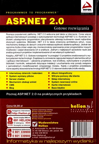 ASP.NET 2.0. Gotowe rozwiązania [KSIĄŻKA]