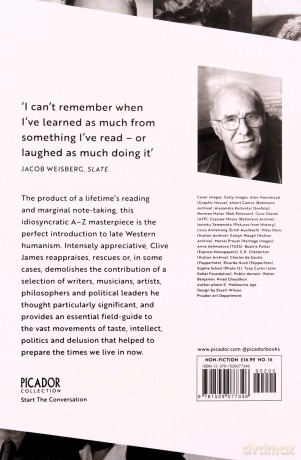 Cultural Amnesia: Notes in the Margin of My Time (Picador Collection, 16) - Clive James [KSIĄŻKA]