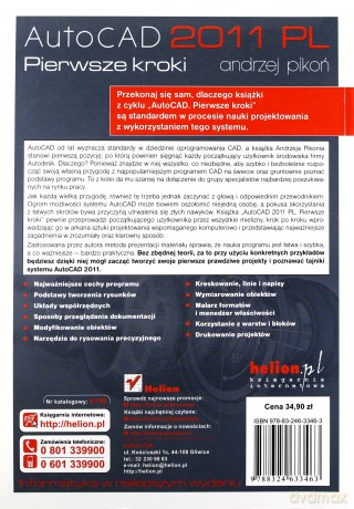 AutoCAD 2011 PL. Pierwsze kroki [KSIĄŻKA]
