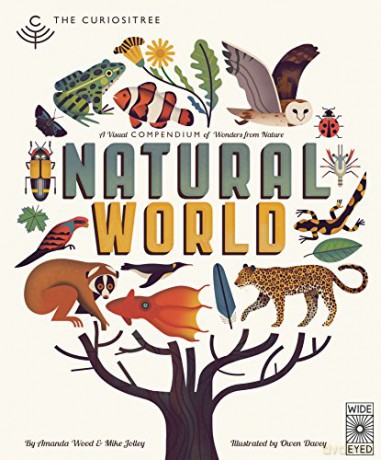 Curiositree: Natural World: A Visual Compendium of Wonders from Nature - Jacket unfolds into a huge wall poster! - AJ Wood [KSIĄŻKA]