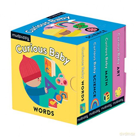 Curious Baby Board Book Set - Mudpuppy [KSIĄŻKA]