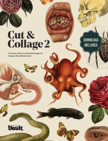Cut and Collage: A Treasury of Bizarre and Beautiful Images Volume.2 - Kale James [KSIĄŻKA]