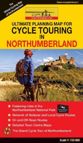 Cycle Touring Map of Northumberland - REV.3 [KSIĄŻKA]