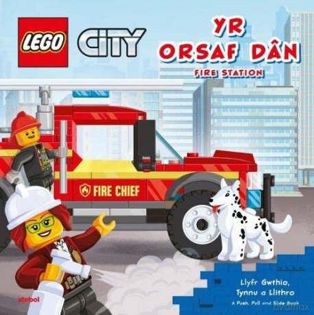 Cyfres Lego: Yr Orsaf Dân - Bethan Mai Jones [KSIĄŻKA]