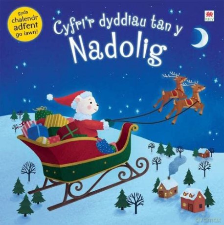 Cyfri'r Dyddiau tan y Nadolig - Holly Price [KSIĄŻKA]